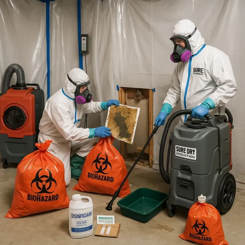 Contaminated Water Handling Protocols process in Palmas, PR